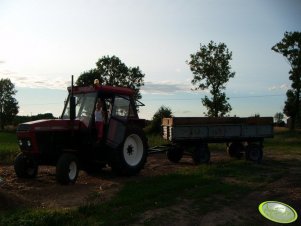 Ursus C-385 + przyczepa