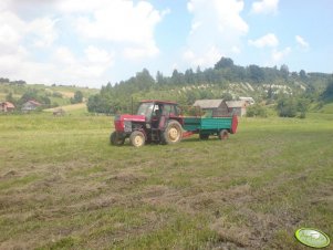 Ursus C-385 + rozrzutnik