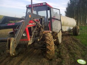 Ursus C-385A + beczkowóz