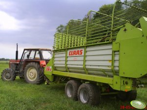 Ursus C-385A + Claas Sprint 330u