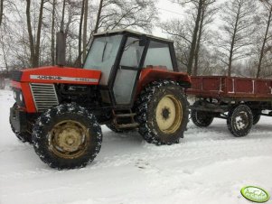 Ursus C-385A + przyczepa