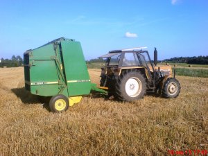 Ursus 904 + John Deere 550