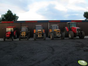 Ursusy: C-355, C-360, 914, 1224 i MF 8140 