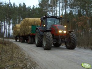 Valtra N111 + Przyczepy