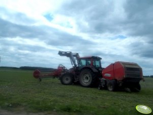 Valtra N111 + Repossi + Pottinger Rol Profi