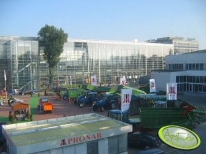 Widok z pietra budynku 10.