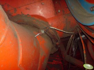 Włącznik oświetlenia rury wysypowej w Rekordzie