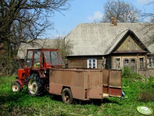 Władimirec T-25 + dwukółka