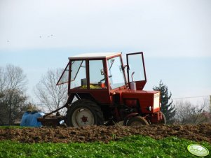 Władimirec T-25 + pług Lechia Puchaczów 2x30cm