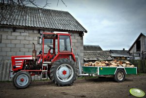 Władimirec T-25A + dwukółka