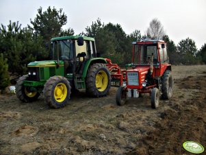 Władimirec T-25A  & John Deere 6200