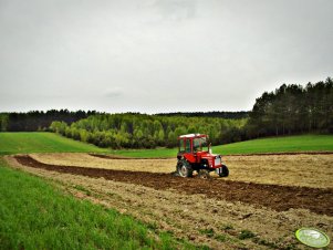 Władimirec T-25A + Pług UG