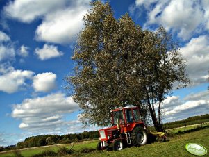 Władimirec T-25A + rozbijacz pokosów