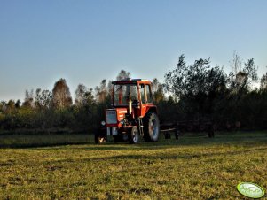 Władimirec T-25A + zgrabiarka gwiazdowa