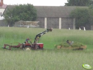 Władymirec T-25 + Kosiarka + wóz 