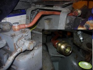 Wyjscie hydrauliczne w C-330