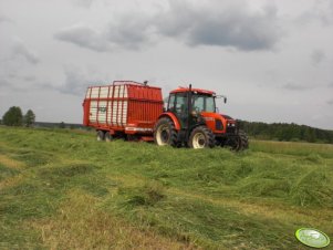 Zbiór trawy w kiszonke