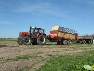 Zetor 10045 + Krone 5000-Turbo