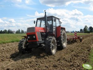 Zetor 10045 + Krone