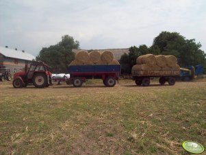 Zetor 10045 + przyczepy