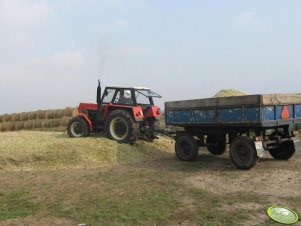 Zetor 10045+Przyczepa D 47...