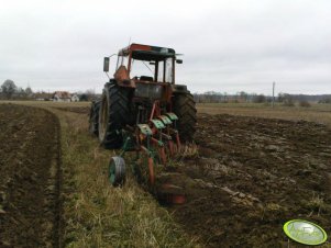 Zetor 10145 i pług Kverneland