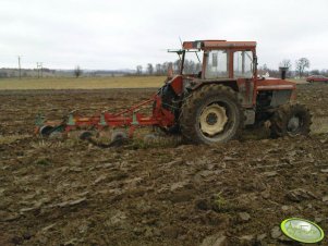 Zetor 10145 i pług Kverneland