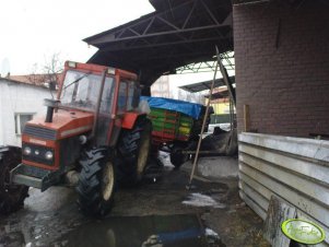 Zetor 10145 i przyczepa Pronar