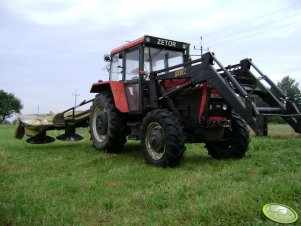 Zetor 10245 + kosiarka rotacyjna