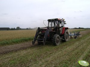 Zetor 10245 + Overum 5 skib