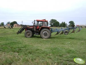 Zetor 10245 + Overum 5 skib