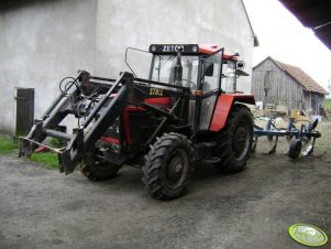 Zetor 10245 + pług Overum 5-cio skibowy