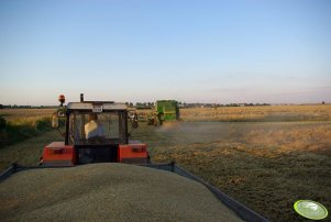 Zetor 10245 plus John Deere 1450CWS SeriesII