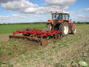 Zetor 10245 z brona talerzowa "ruska 3.7m"