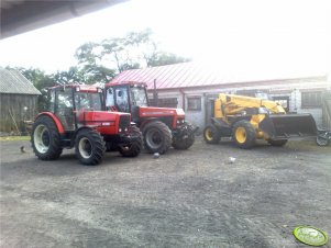 Zetor 10540 + Ursus 1634 + JCB 525B 