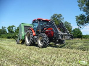 Zetor 10641 + JD 590