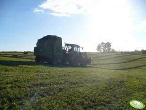 Zetor 10641 + JD 590