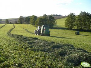 Zetor 10641 + JD 590