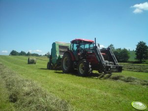 Zetor 10641 + JD 590