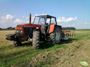 Zetor 12045 + Brona talerzowa Akpil wzmocniona 315