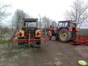 Zetor 12045 i Ursus C-360 + brony