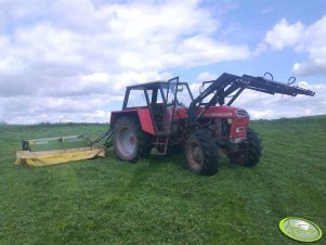 Zetor 12045 + kosiarka Krone