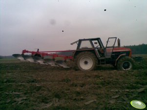 Zetor 12045 + pług TUR Vario 5