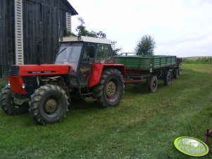 Zetor 12045 + przyczepy 