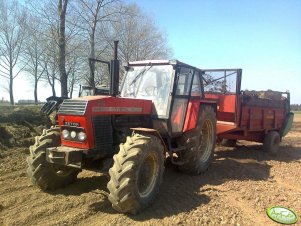 Zetor 12045 + Rozrzutnik 