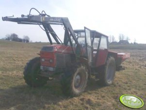 Zetor 12045 + rozsiewacz Kuhn