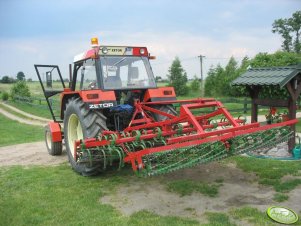 Zetor 12111 z agregatem UNIA