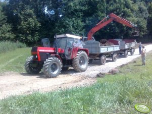 Zetor 12145 + 2x D-45