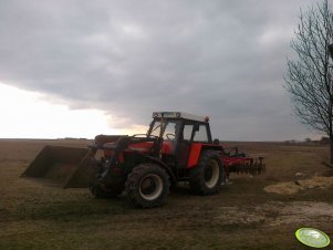 Zetor 12145 + Agregat Ścierniskowy