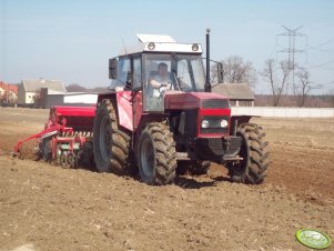 Zetor 12145 & Ares TL & Kongskilde Demeter 3000